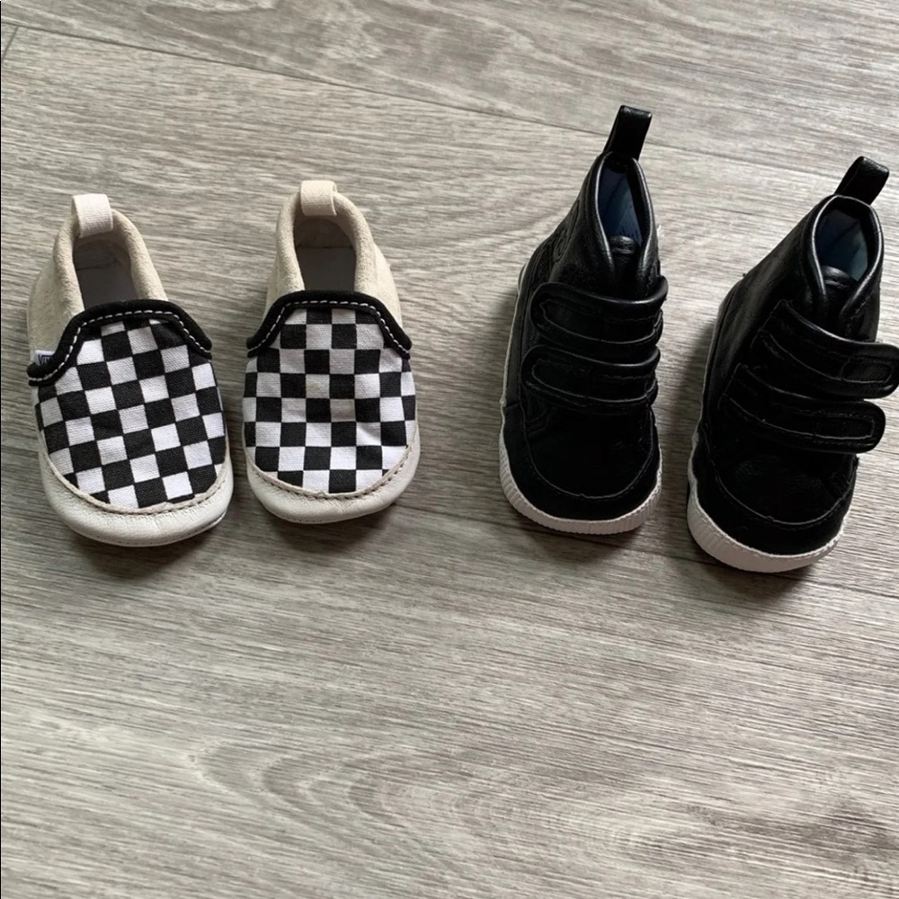 SOLD! Vans & Amy Coe crib size 1 shoe bundle